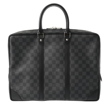 ルイ ヴィトン ダミエ グラフィット PDV ブラック/グレー N41125 ダミエキャンバス メンズ バッグ 【中古】【bag】