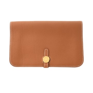 エルメス ドゴン ウエストポーチ ゴールド トゴ レディース 【中古】【bag】