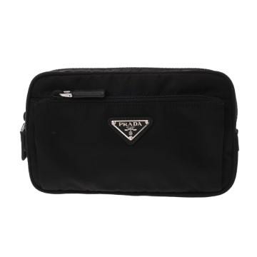 プラダ Re-Nylon ブラック 1BZ026 ナイロン メンズ バッグ 【中古】【bag】