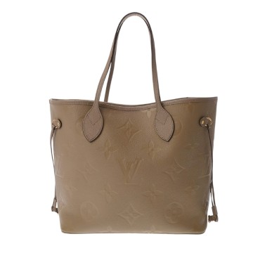 ルイ ヴィトン モノグラムアンプラント ネヴァーフル MM トゥルトレール M45686 レザー レディース バッグ 【中古】【bag】