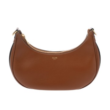 セリーヌ ミディアム AVA セミショルダー タン 196923DGQ.04LU スムースカーフ レディース バッグ 【中古】【bag】