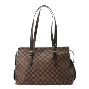 ルイ ヴィトン ダミエ チェルシー ブラウン N51119 ダミエキャンバス レディース バッグ 【中古】【bag】