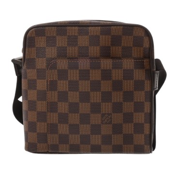 ルイ ヴィトン ダミエ オラフ PM ブラウン N41442 ダミエキャンバス ユニセックス バッグ 【中古】【bag】