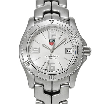 タグ ホイヤー リンク　デイト WT1212 シルバー レディース 時計 【中古】【wristwatch】