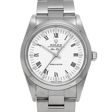 ロレックス エアキング 14000M ホワイト メンズ 時計 【中古】【wristwatch】