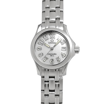 オメガ シーマスター 2581.70 ホワイトシェル レディース 時計 【中古】【wristwatch】