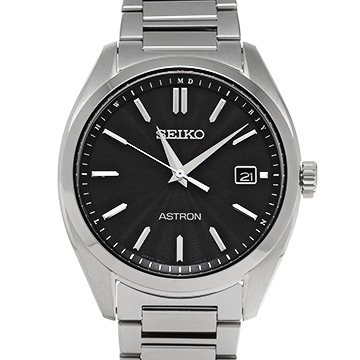 セイコー アストロン SBXY033 ブラック メンズ 時計 【中古】【wristwatch】