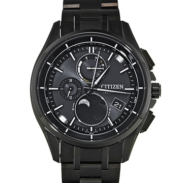 シチズン アテッサ BY1006-62E ブラック メンズ 時計 【中古】【wristwatch】