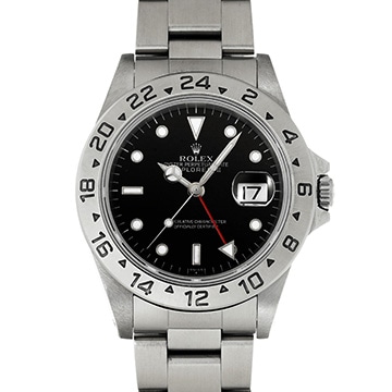 ロレックス エクスプローラーII 16570 ブラック メンズ 時計 【中古】【wristwatch】
