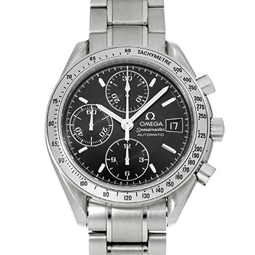 オメガ スピードマスター デイト 3513.50 ブラック メンズ 時計 【中古】【wristwatch】