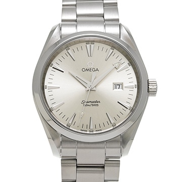 オメガ シーマスター アクアテラ クォーツ 2517.30 シルバー メンズ 時計 【中古】【wristwatch】