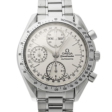 オメガ スピードマスター トリプルカレンダー 3521.30 シルバー メンズ 時計 【中古】【wristwatch】