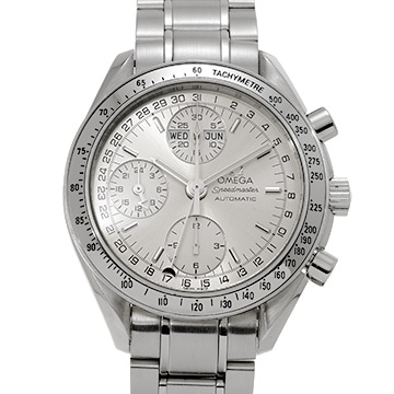 オメガ スピードマスター トリプルカレンダー 3523.30 シルバー メンズ 時計 【中古】【wristwatch】