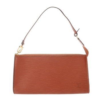 ルイ ヴィトン エピ ポシェット アクセソワール ケニアブラウン M52953 エピレザー レディース 【中古】【bag】