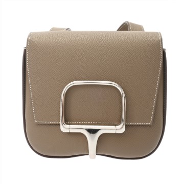 エルメス デッラカヴァッレリア エトゥープ ヴォーエプソン レディース バッグ 【中古】【bag】