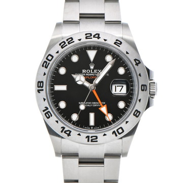 ロレックス エクスプローラー II 226570 ブラック メンズ 時計 【中古】【wristwatch】
