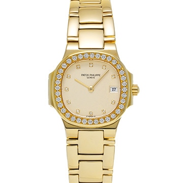 パテック フィリップ ノーチラス 4700/053 アイボリー/ダイヤモンド レディース 時計 【中古】【wristwatch】
