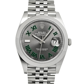 ロレックス デイトジャスト 41 126300 スレート メンズ 時計 【中古】【wristwatch】