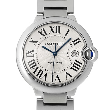 カルティエ バロンブルー W69012Z4 シルバー メンズ 時計 【中古】【wristwatch】