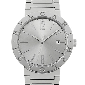 ブルガリ ブルガリブルガリ 103652 シルバー メンズ 時計 【中古】【wristwatch】