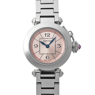 カルティエ ミスパシャ W3140008 ピンク レディース 時計 【中古】【wristwatch】