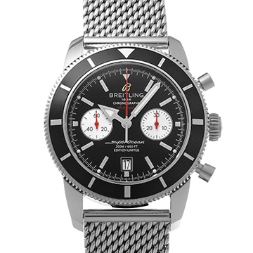ブライトリング スーパーオーシャン ヘリテージ クロノ A272B91OCA ブラック メンズ 時計 【中古】【wristwatch】