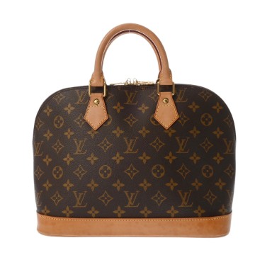 ルイ ヴィトン モノグラム アルマ PM ブラウン M51130 モノグラムキャンバス レディース バッグ 【中古】【bag】
