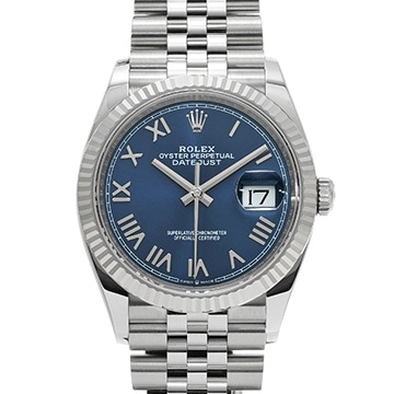 ロレックス デイトジャスト 36 126234 ブライトブルー メンズ 時計 【新品】【wristwatch】