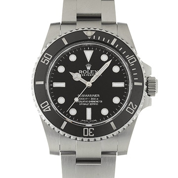 ロレックス サブマリーナ 114060 ブラック メンズ 時計 【中古】【wristwatch】
