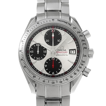 オメガ スピードマスター デイト 3211.31 ホワイト/ブラック メンズ 時計 【中古】【wristwatch】