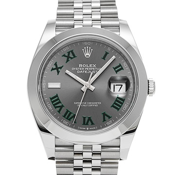 ロレックス デイトジャスト 41 126300 スレート メンズ 時計 【新品】【wristwatch】