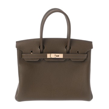 エルメス バーキン 30 ヴェールロデン トゴ レディース バッグ 【新品】【bag】