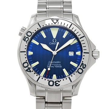 オメガ シーマスター プロフェッショナル 300 2265.80 ブルー メンズ 時計 【中古】【wristwatch】