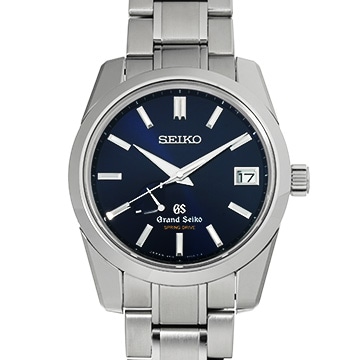 グランドセイコー ヒストリカルコレクション スプリングドライブ GSセルフデータ SBGA105 ブルー メンズ 時計 【中古】【wristwatch】