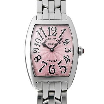 フランクミュラー トノウカーベックス 1752BQZ ピンク レディース 時計 【中古】【wristwatch】