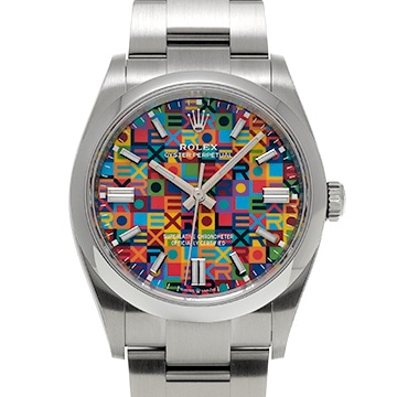 ロレックス オイスターパーペチュアル 36 126000 ジュビリーモチーフ メンズ 時計 【中古】【wristwatch】
