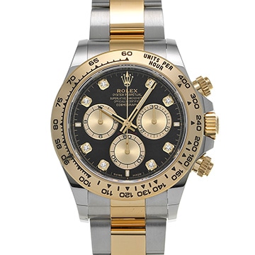 ロレックス コスモグラフ デイトナ 126503G ブライトブラック/シャンパン/ダイヤモンド メンズ 時計 【新品】【wristwatch】