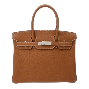 エルメス バーキン 30 ゴールド トゴ レディース バッグ 【新品】【bag】
