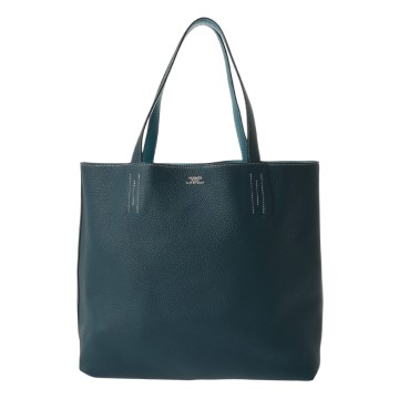 エルメス ドゥブルセンス 45 コルヴェール/ターコイズ トリヨンクレマンス レディース バッグ 【中古】【bag】