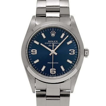 ロレックス エアキング 14000 ブルー メンズ 時計 【中古】【wristwatch】
