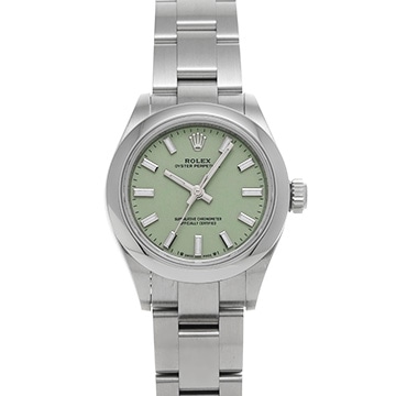 ロレックス オイスターパーペチュアル 28 276200 ピスタチオ レディース 時計 【中古】【wristwatch】