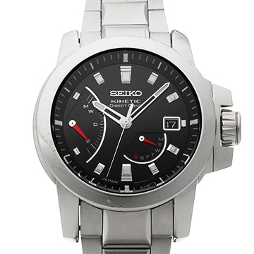 セイコー ブライツ フェニックス キネティック ダイレクトドライブ SAGG007 ブラック メンズ 時計 【中古】【wristwatch】