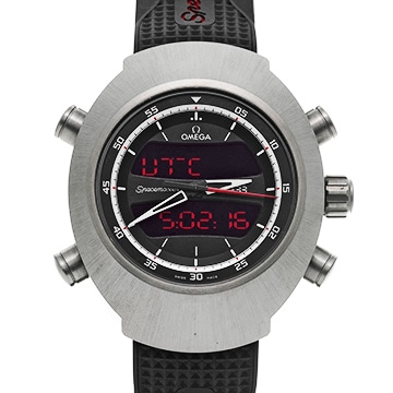 オメガ スピードマスター スペースマスター Z-33 325.92.43.79.01.001 ブラック メンズ 時計 【中古】【wristwatch】