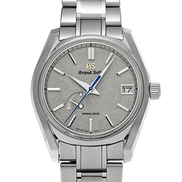 グランドセイコー ヘリテージコレクション スプリングドライブ SBGA445 ライトグレー メンズ 時計 【中古】【wristwatch】