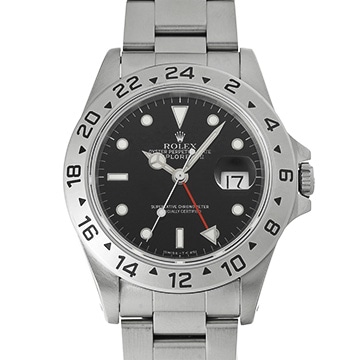 ロレックス エクスプローラーII 16570 ブラック メンズ 時計 【中古】【wristwatch】