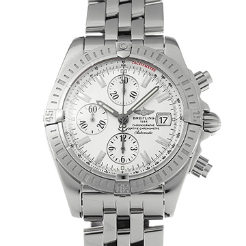 ブライトリング クロノマット エボリューション A156G69PA シルバー メンズ 時計 【中古】【wristwatch】