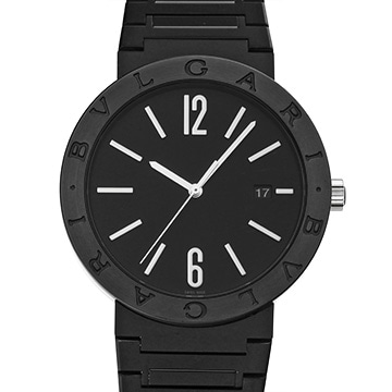ブルガリ ブルガリブルガリ BB41S ブラック メンズ 時計 【中古】【wristwatch】