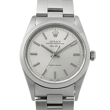 ロレックス エアキング 14000 シルバー メンズ 時計 【中古】【wristwatch】