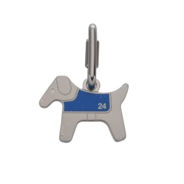 エルメス 犬用メダル オードッグ ブルーサテュレ ステンレス ユニセックス 【新品】【other】
