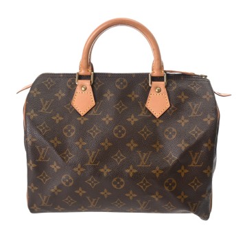 ルイ ヴィトン モノグラム スピーディ 30 マロン M41526 モノグラムキャンバス レディース バッグ 【中古】【bag】